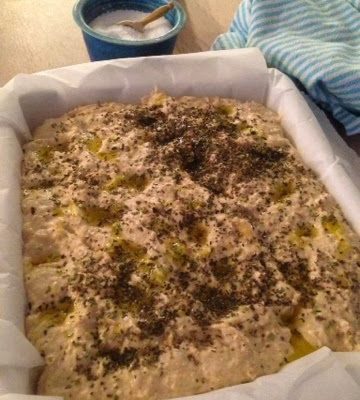 Groft foccaciebrød