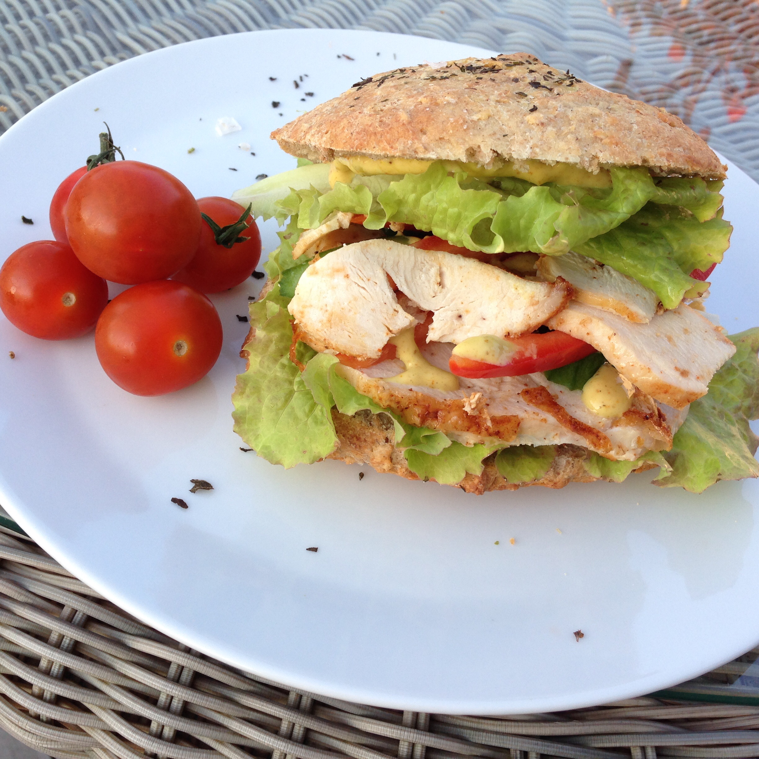 Grove burgerboller