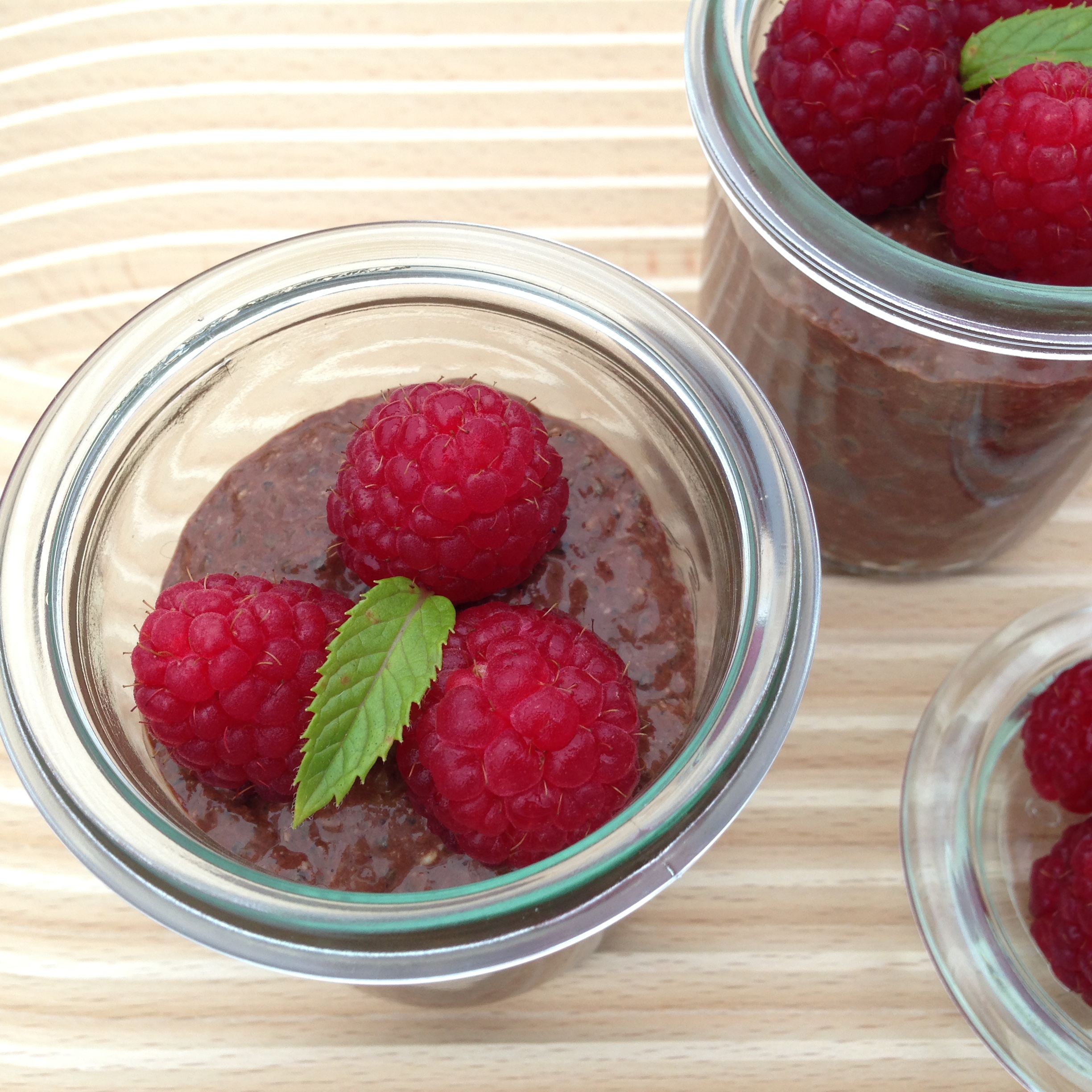 Chokolade chiapudding