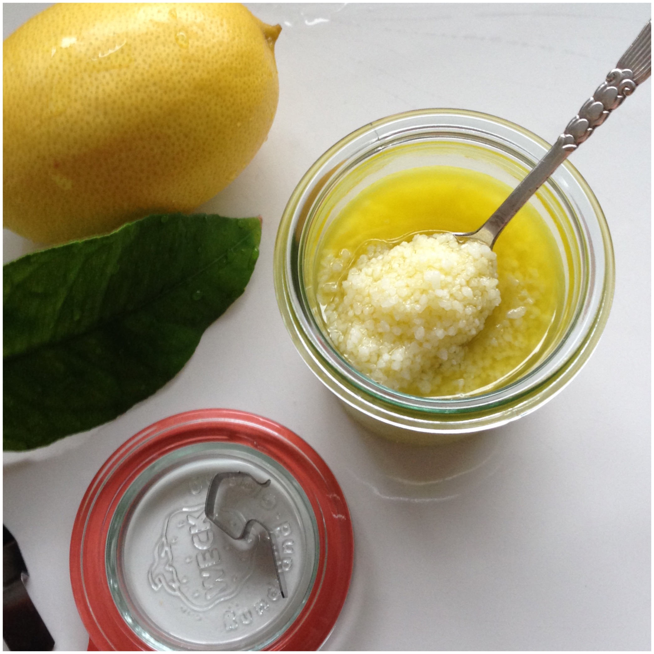 Saltskrub med citron