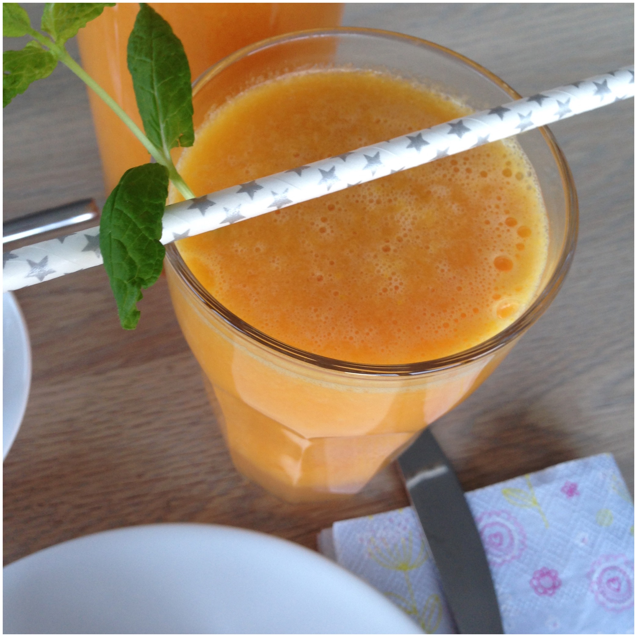 Friskpresset appelsinjuice