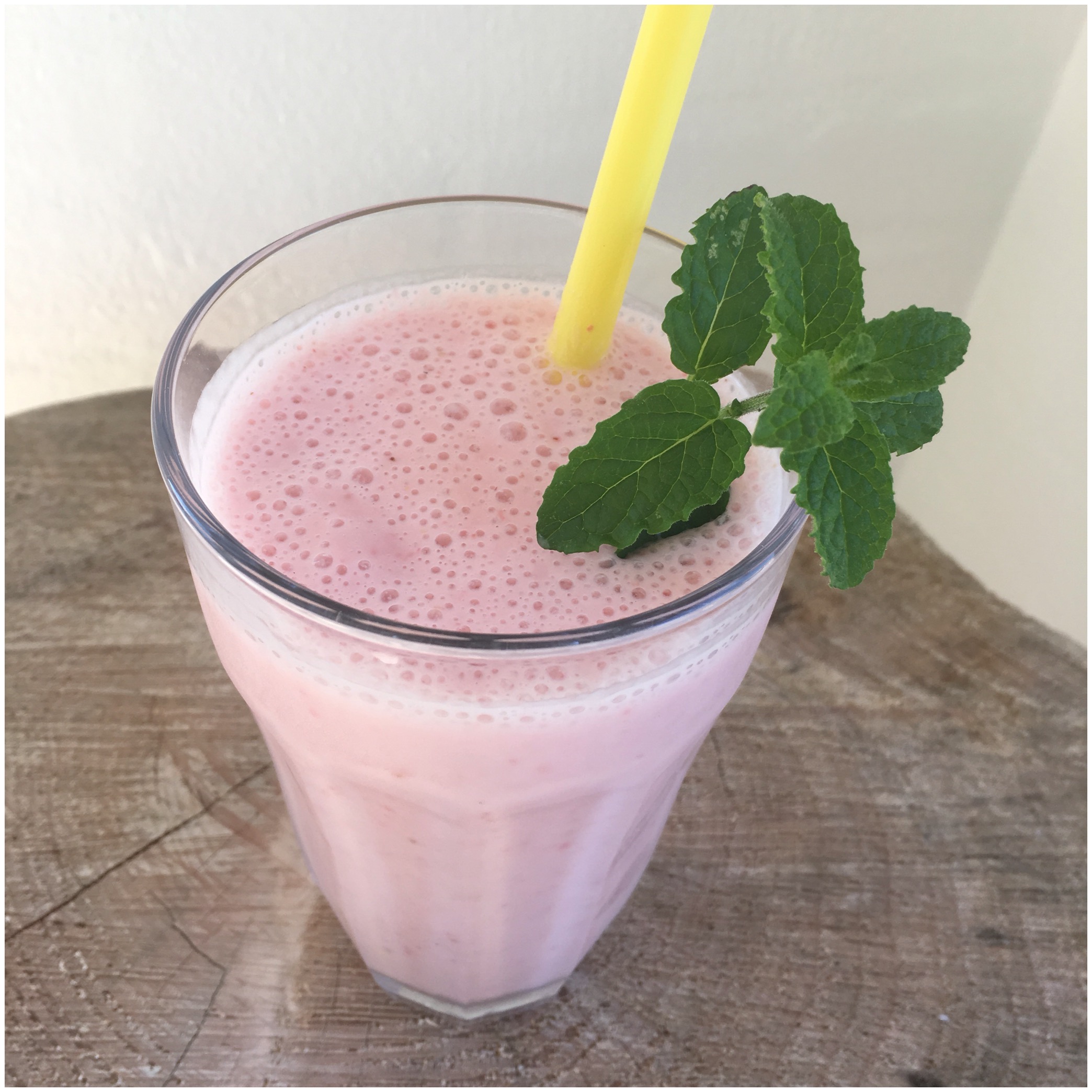 Jordbærbanan smoothie
