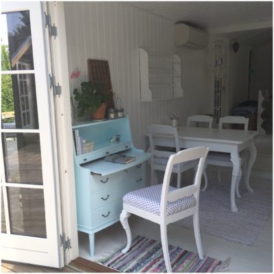 Varme dage i sommerhuset