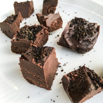 Chokoladetrøfler med lakrids