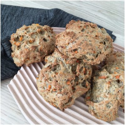 Glutenfri gulerodsboller