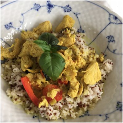 Thai curry gryde
