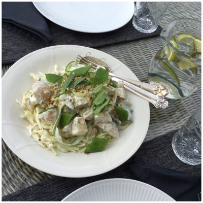 Sommerlig og sprød kartoffelsalat