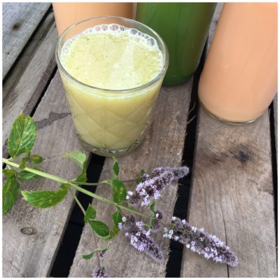 Friskpresset æblejuice med gode sager