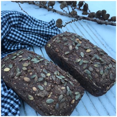 Groft glutenfri rugbrød